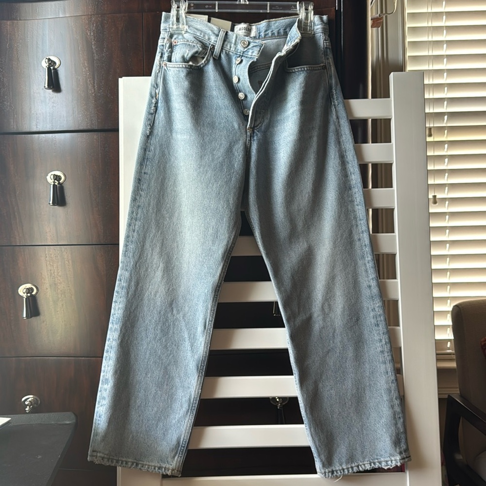 Agolde 90’s crop mid rise jean